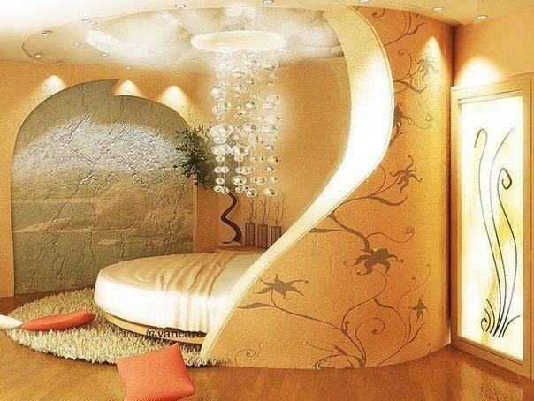 Panelli yatak odası dizayn