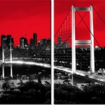 boğaz köprüsü kanvas tablo örneği 2013 modeli