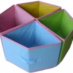 dörtlü kumaş kapaksız dekoratif saklama kutuları modeli