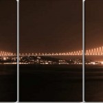 istanbul boğaz köprüsü manzarlı kanvas tablo modeli
