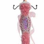 pembe renkli kurdaleli süper tasarımlı takıa skı mankeni 2013 modelleri