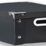 siyah dekoratif saklama kutuları modeli